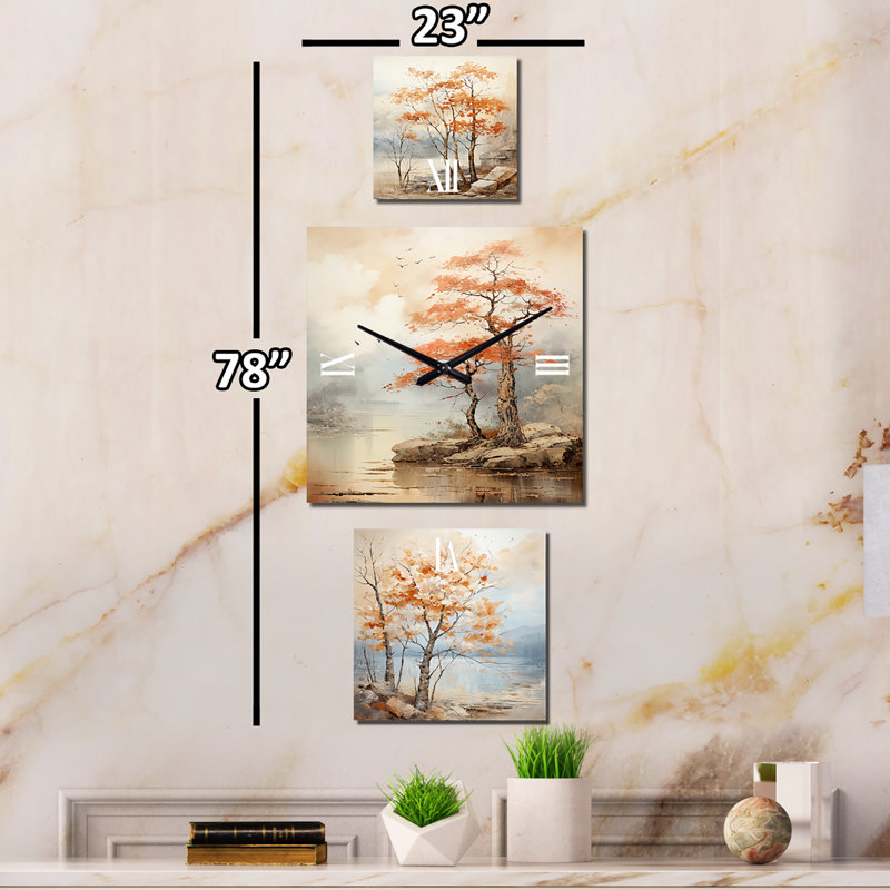 Sorinel Metal Wall Clock