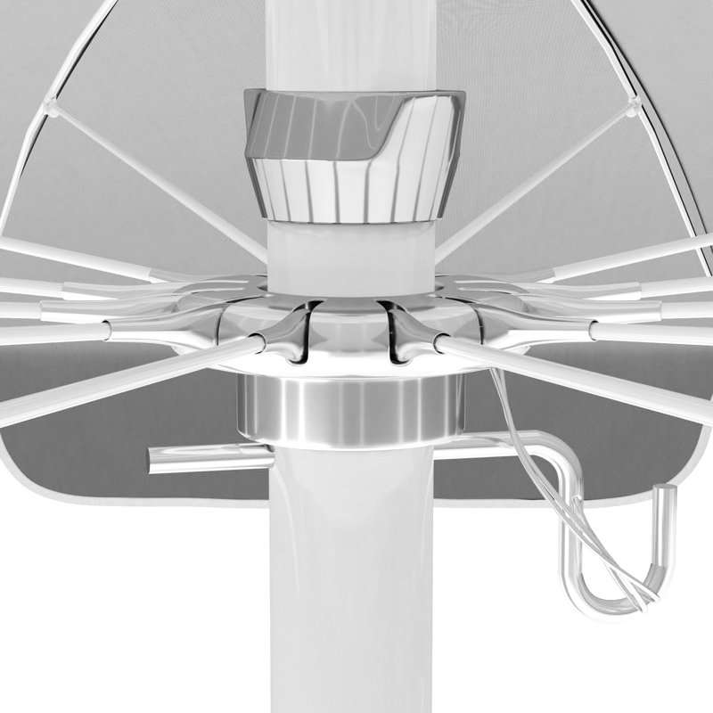 Parasol de 8,5 pi Nikolitsa, Sunbrella® naturel