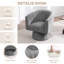 Fauteuil demi-tonneau pivotant 28 po-1150179194