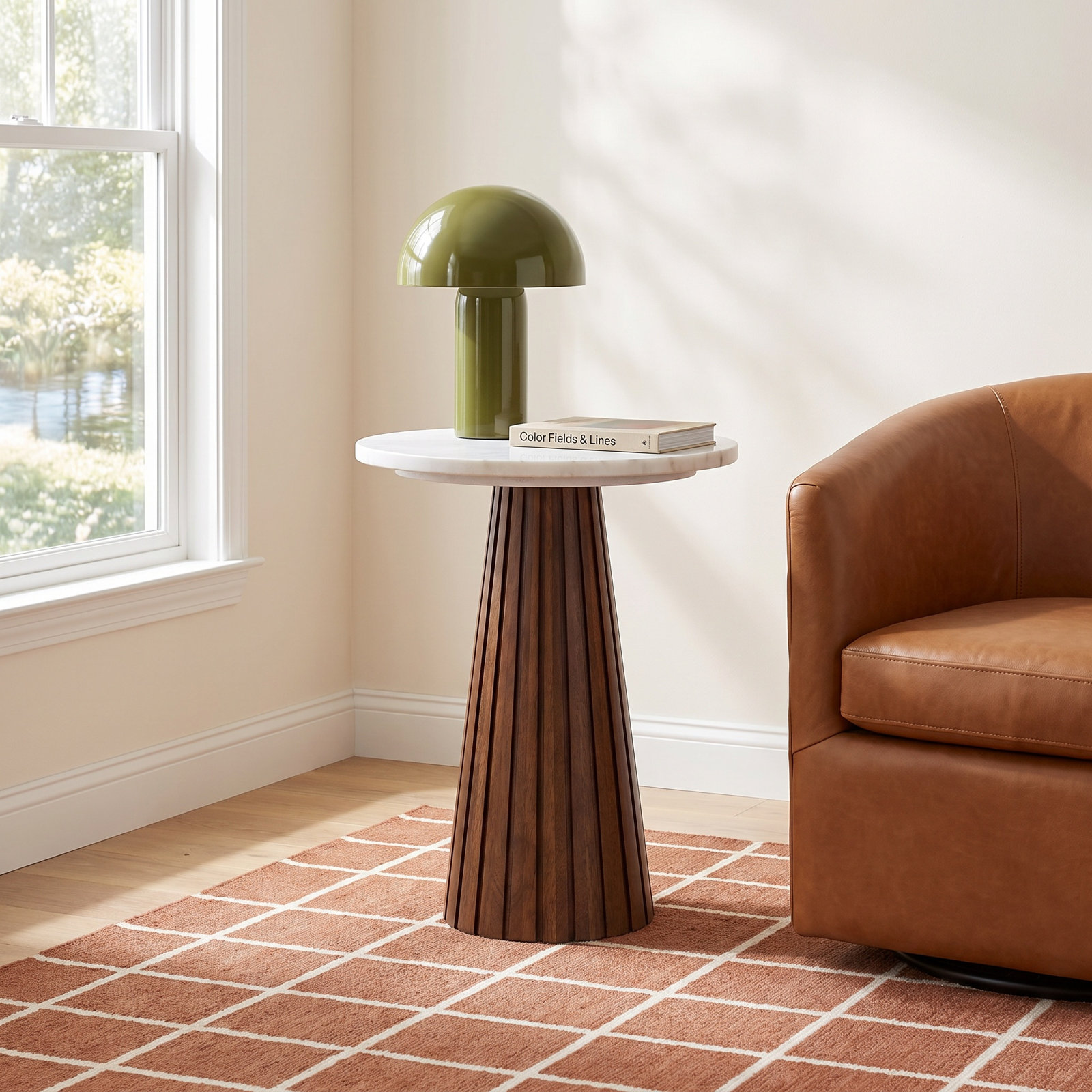 14" Mango End Table