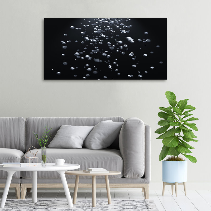 3D Abstraction 1 Piece Wall Art on Canvas