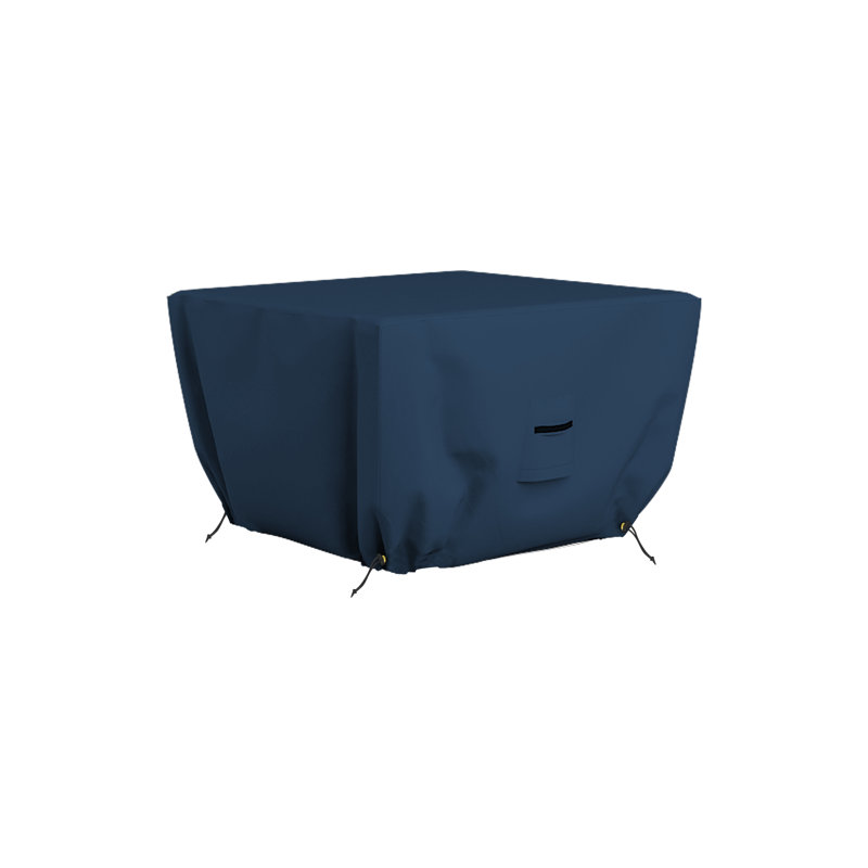 Fire Pit Cover, 30.5cm H x 76.2cm W x 76.2cm D, Dark Blue