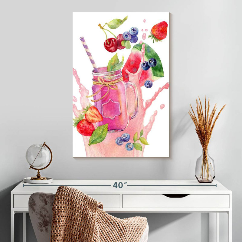Yarlin Smoothie Splash, 30" H x 20" W