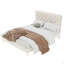 Lit tapissier en velours-378193412-378193465