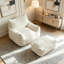 Canapé avec repose-pieds-129448661
