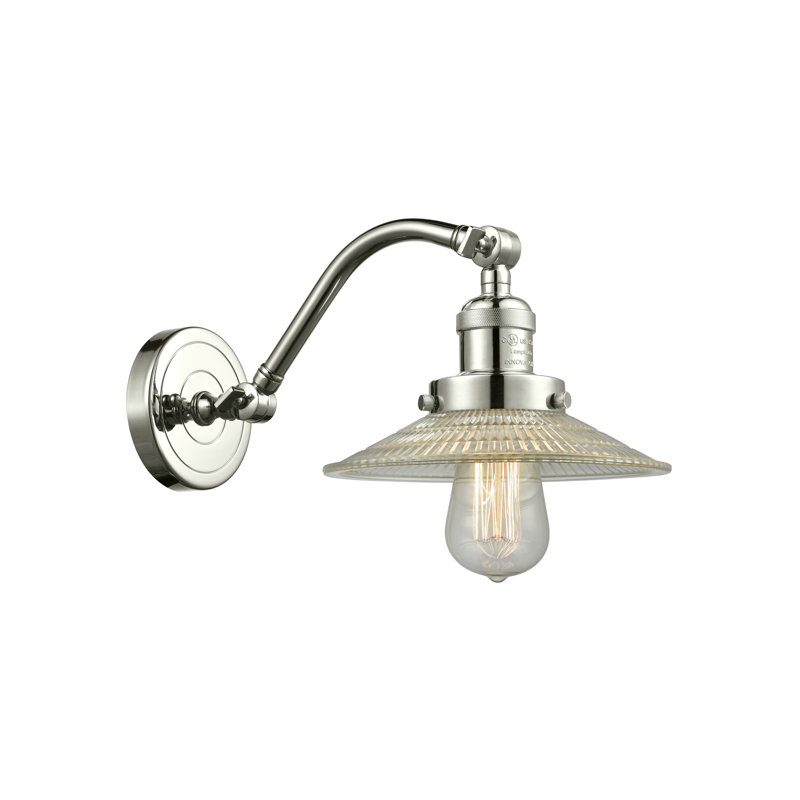Katalina Armed Sconce, Polished Nickel