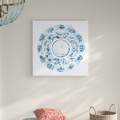 «Porcelain Design II», peinture sur toile