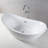 FerdY Boracay 67" Acrylic Freestanding Bathtub With Chrome Drain