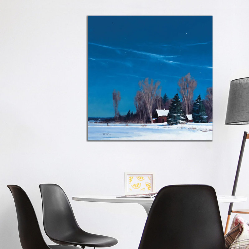 Relics By Moonlight by Ben Bauer - Wrapped Canvas Painting, 93.98 cm H x 93.98 cm W x 1.91 cm D