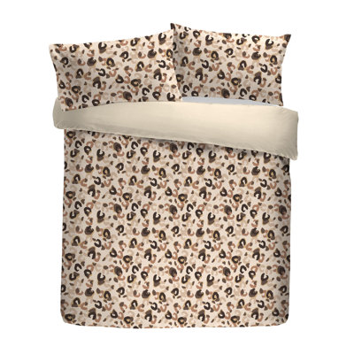 100% Polyester Polka Dots Duvet Cover Set with Pillowcases
