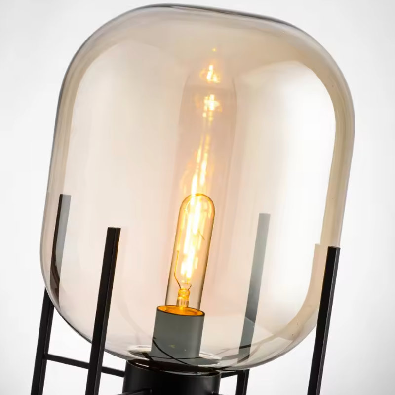 Table Lamps Iron Novelty Lamp, Brown