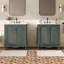 Ensemble de meuble-lavabo double 60 po-279751756
