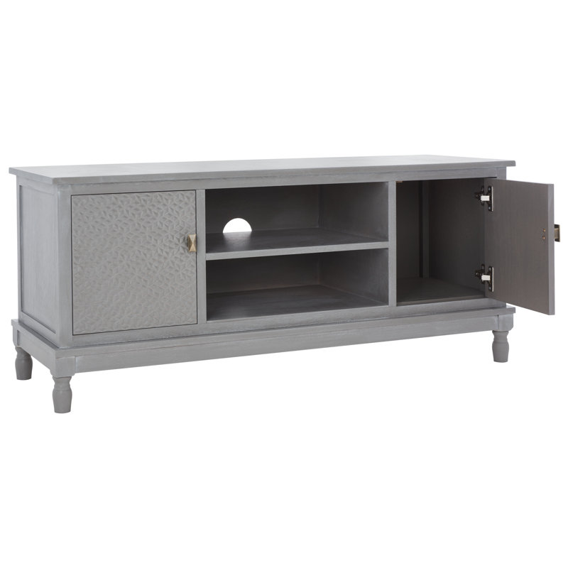 Meuble télé pour téléviseur de 48 po ou moins Whisler, Gris blanc délavé