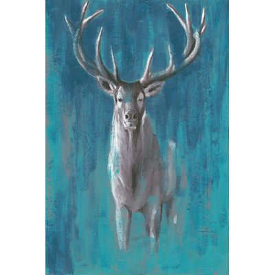 Contemporary Cervidae II by Grace Popp - Wrapped Canvas Print