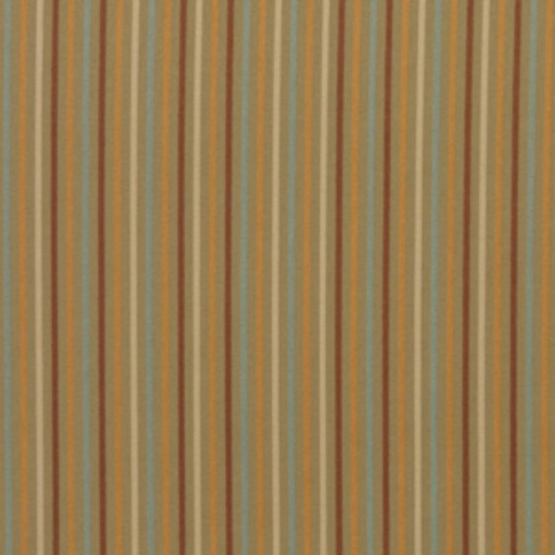Allure Fabric, Brown/Celadon