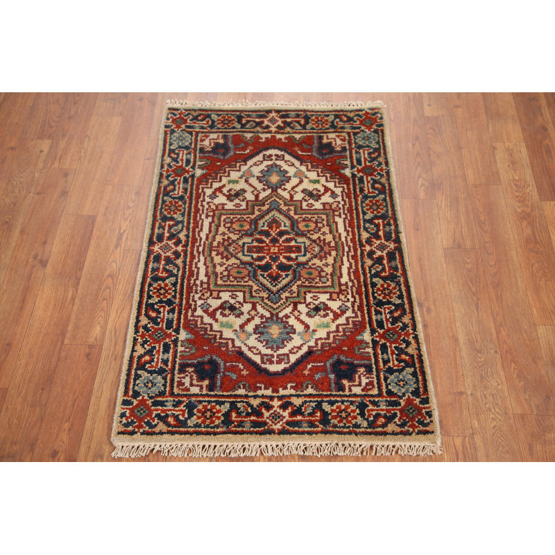 Geometric Traditional  Foyer Rug 2x3