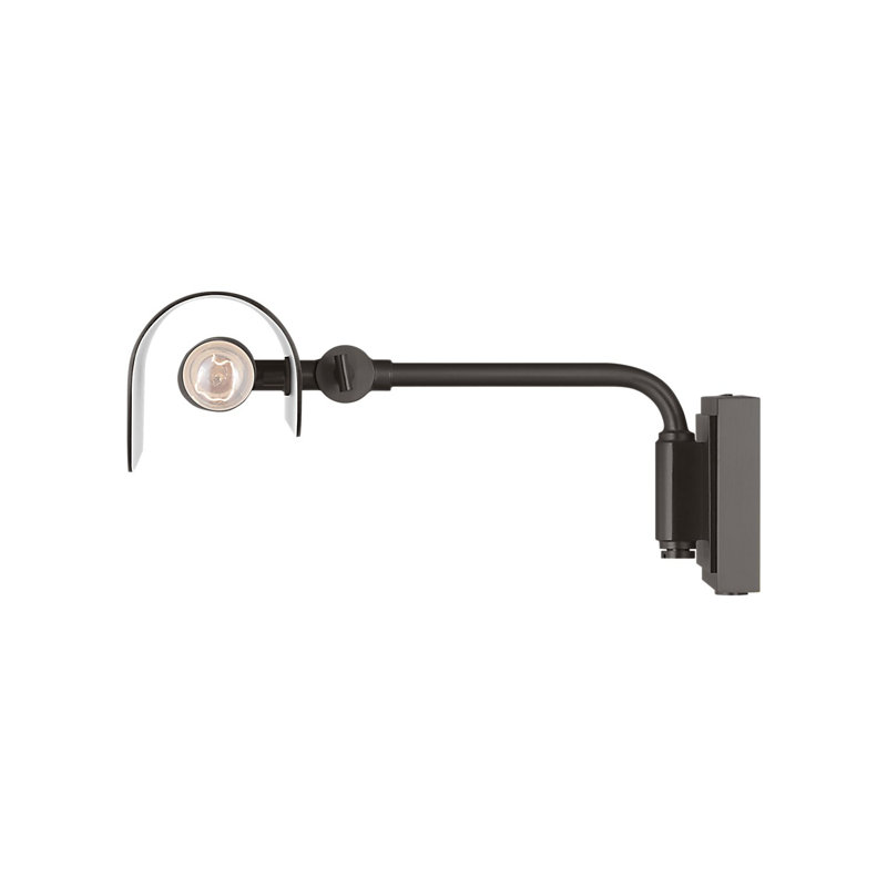 Hull Dimmable Picture Light, 7.75" H x 18" W x 9.13" D, Aged Iron