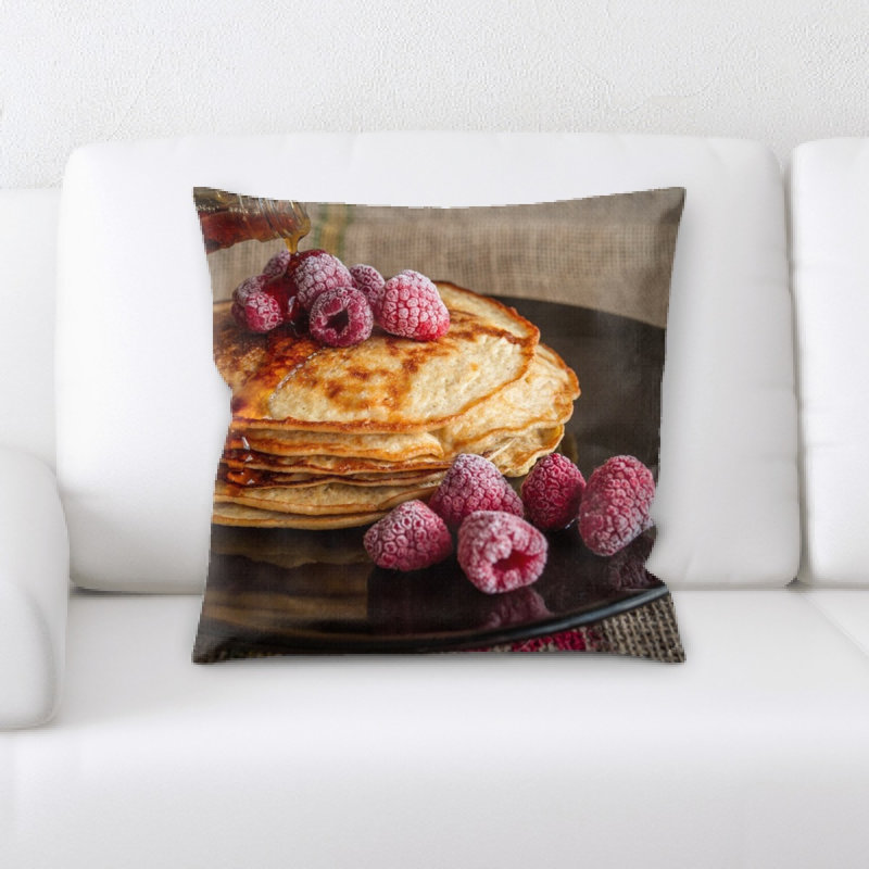 Housse et insert de coussin carré Pancakes