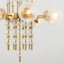 8 - Light Globe Glass Chandelier