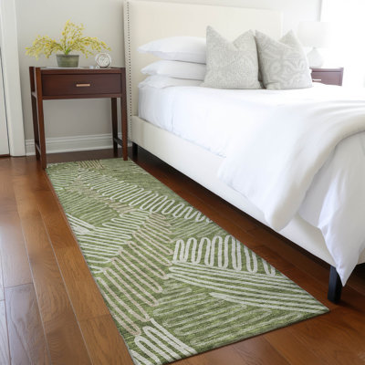 Tapis intérieur / extérieur Lamanna avec envers antidérapant