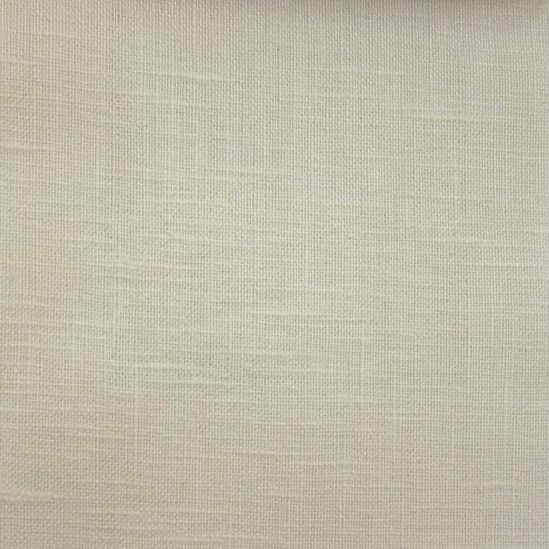 Tissu Logan | Tissu uni 100% lin | Couleur crème, Crème