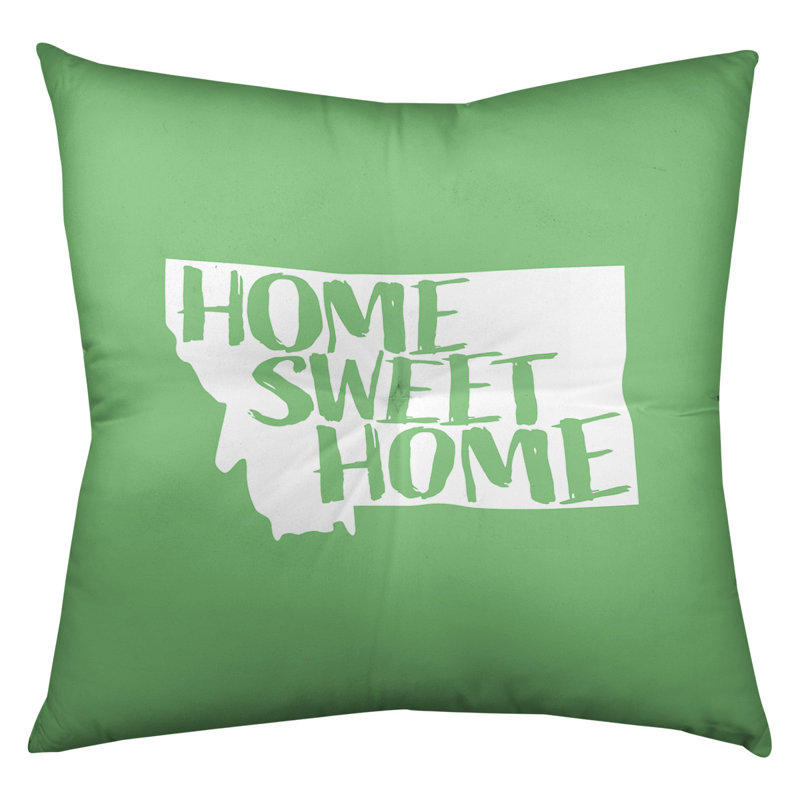 Coussin de sol touffeté home, 26 po x 26 po, Vert, Montana