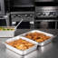 DuraPan ™ 10,4 pte Contenant alimentaire rectangulaire en acier inoxydable