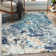 Thorold Abstract Blue/Ivory Area Rug