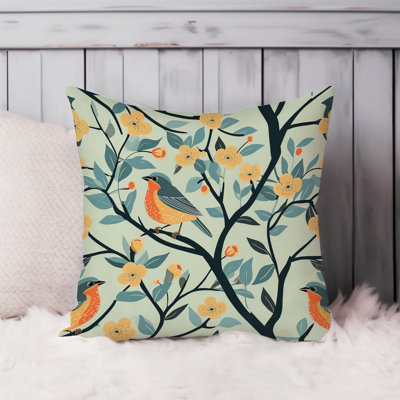 Animals Birds Pattern XII Cottage