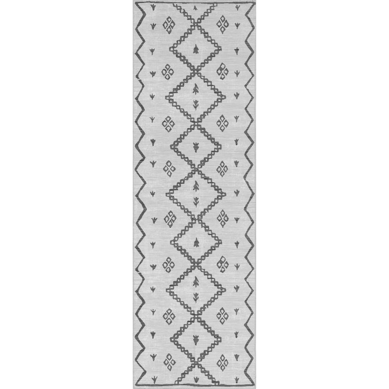 Tapis lavable à la machine Celesta SpinClean, Tapis de couloir 2 pi 6 po x 8 pi