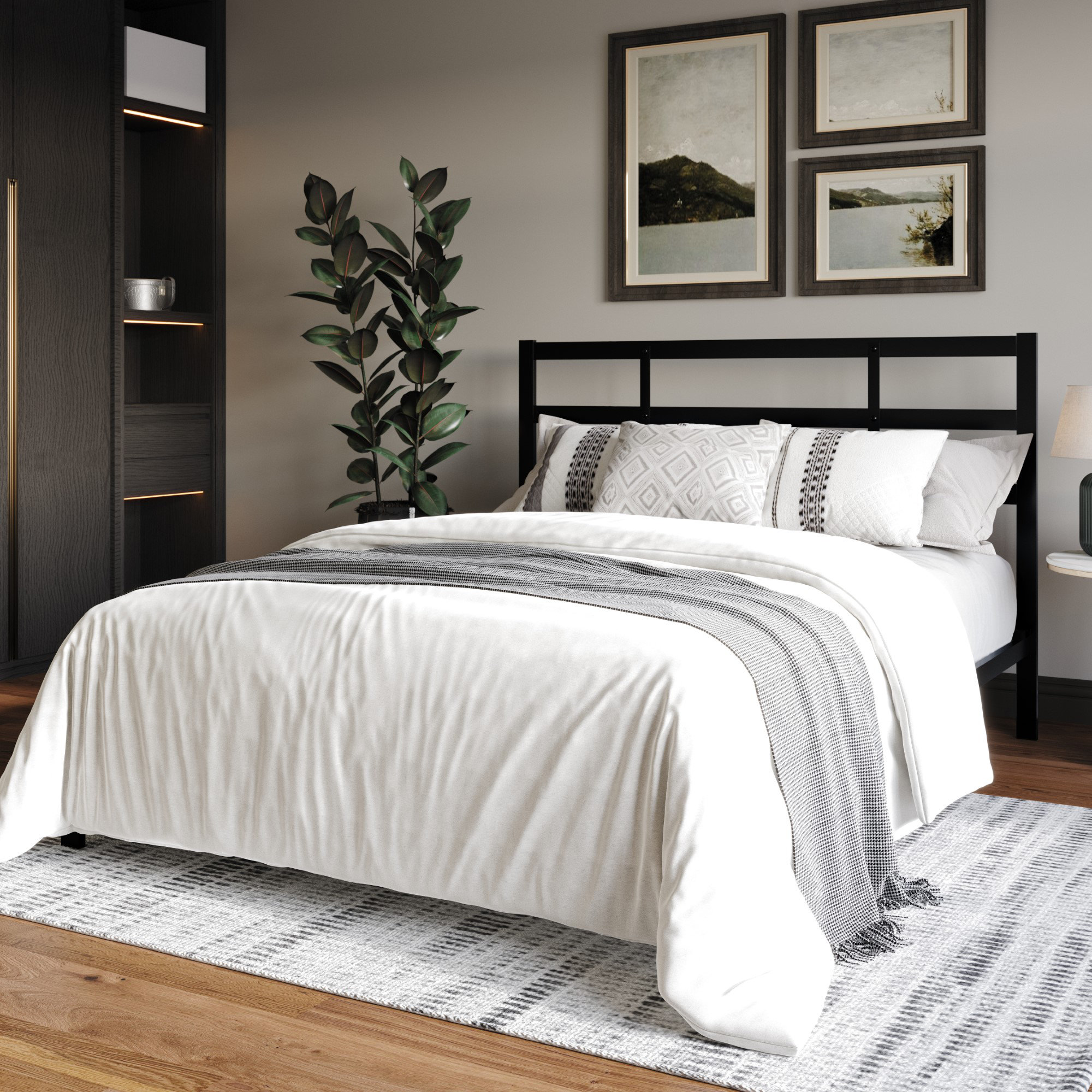Ebern Designs Adylan Metal Bed & Reviews | Wayfair