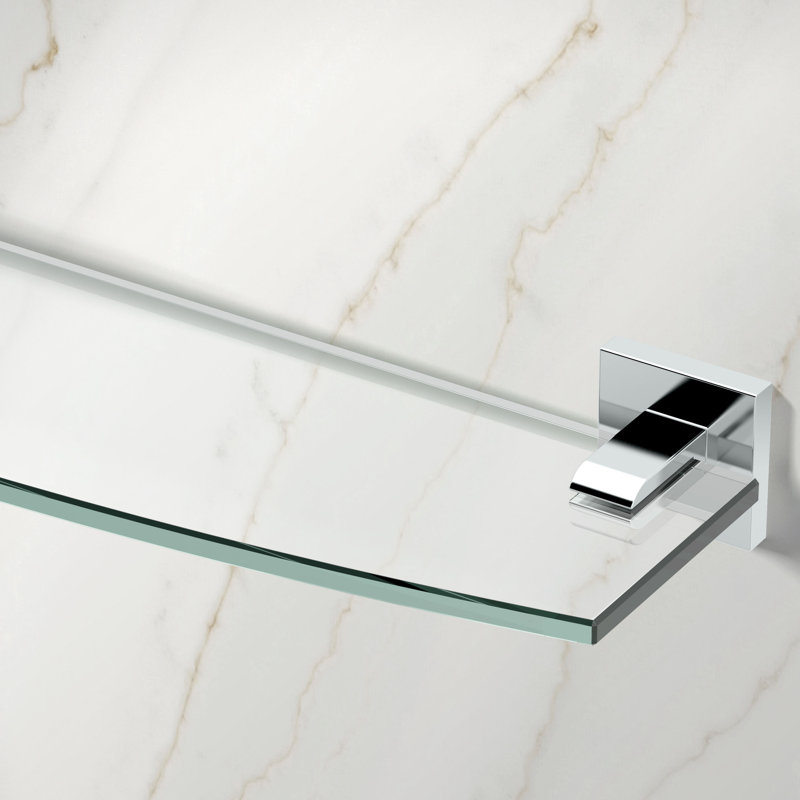 Tablette murale Elevate, Chrome
