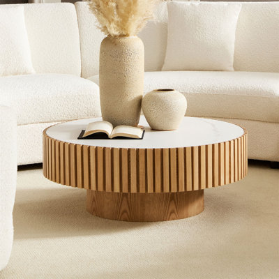 Table basse ronde
