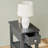 24'' Tall End Table, Narrow Side Table with Drawer and Shelves for Small Space-664805225-633413261