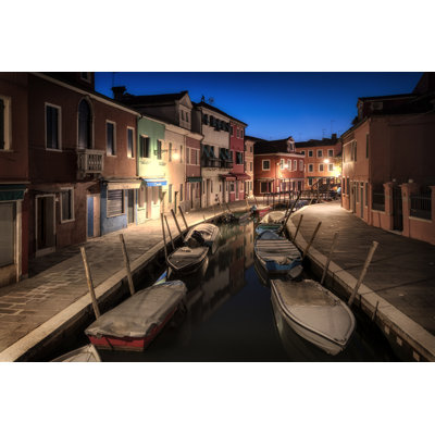 Burano Street Lights II - Photograph
