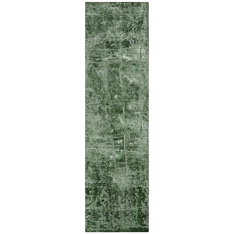 Bergquist Abstract Indoor / Outdoor Rug, Runner 2'3" x 7'6"