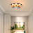 2-Light Dimmable Halogen Flush Mount