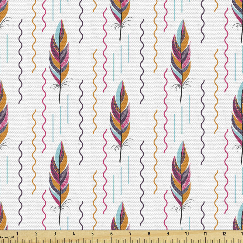 Anley Bohemian and Wavy Motifs Fabric