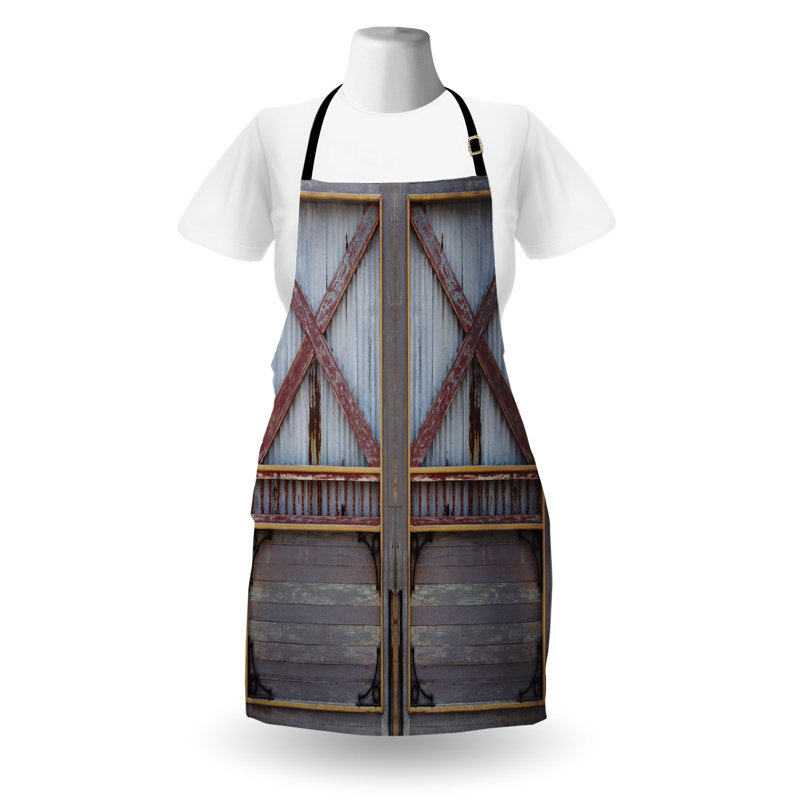 No Pattern Bib Apron