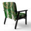 Fauteuil d'appoint rembourré Glam Mettalic II-724267076