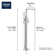 Lineare Single Handle Floor Mounted Tub Filler with Handshower