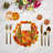 Fallen Leaves Cotton Sateen Dinner Napkins-124988408