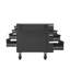 Commode rollaway inférieure 8 tiroirs 60" large