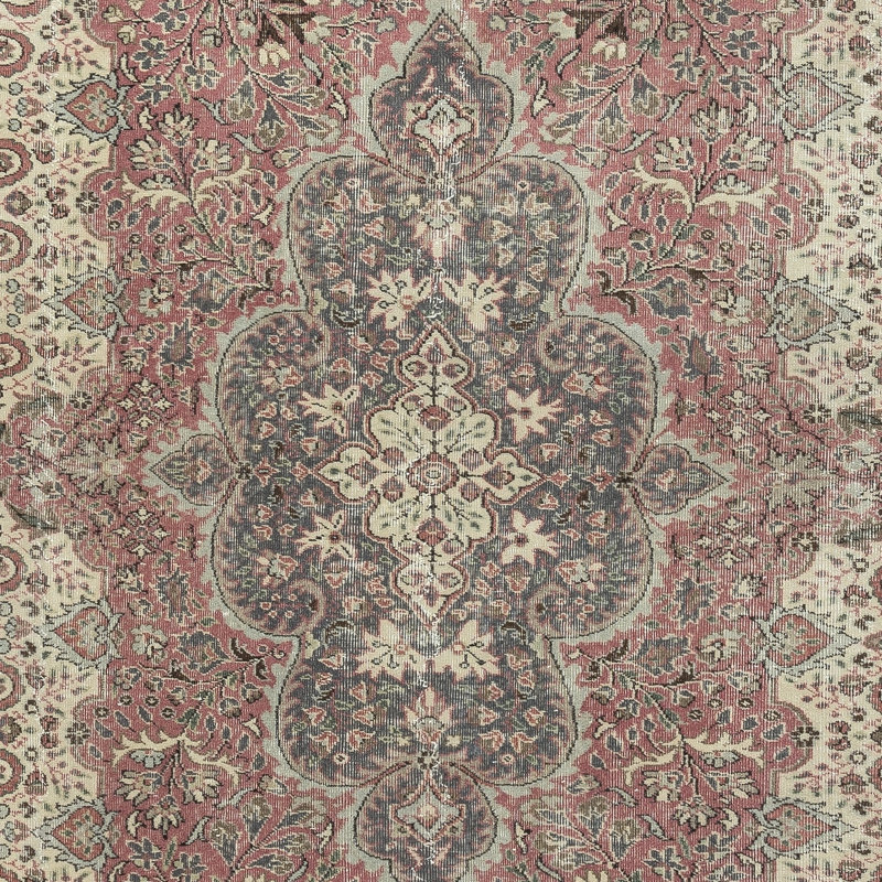 Fine Vintage Turkish Wool Carpet, circa 1940