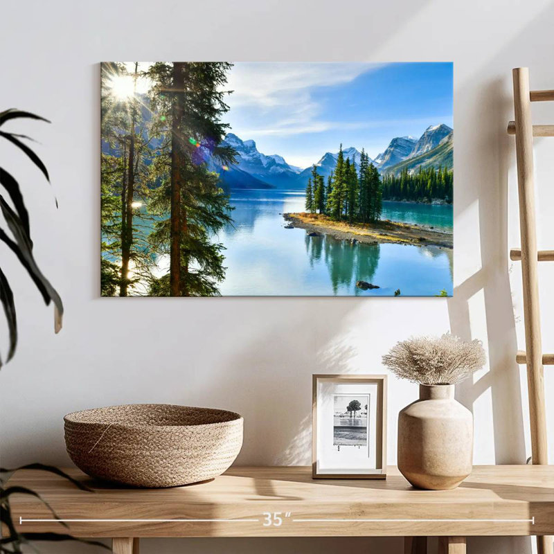 Alvord Sunny Maligne Lake, H 16 po x l 24 po