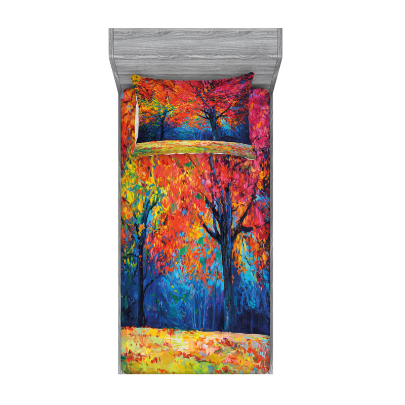Microfiber Sheet Set, Twin XL Sheet Set with Fitted Sheet