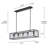5-Light Dimmable Rectangle Kitchen Island Chandelier-162394468