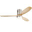 Ventilateur de plafond encastré classique à 3 pales de 52 po avec lumière et télécommande Nicola-1120983121-1137889997