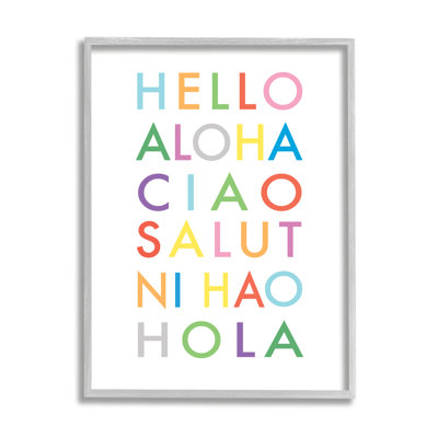 " Hello Phrases "