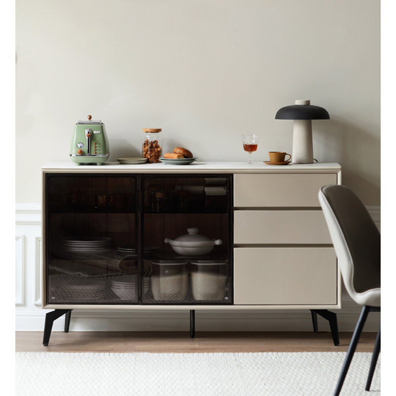 Buffet multifonctionnel léger et luxueux
